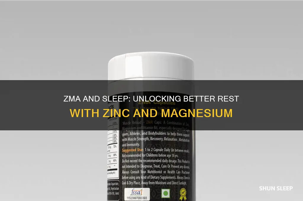 does zma help with sleep