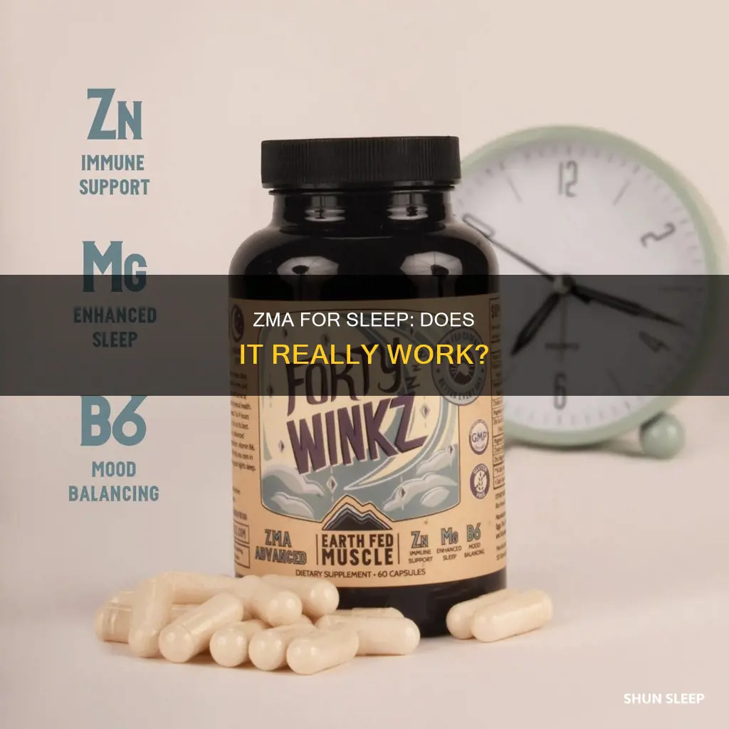 does zma work for sleep