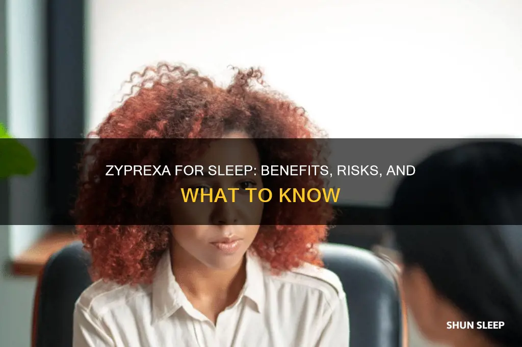 does zyprexa help you sleep
