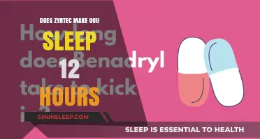 Exploring the Effects of Zyrtec: Does It Induce 12-Hour Sleep?