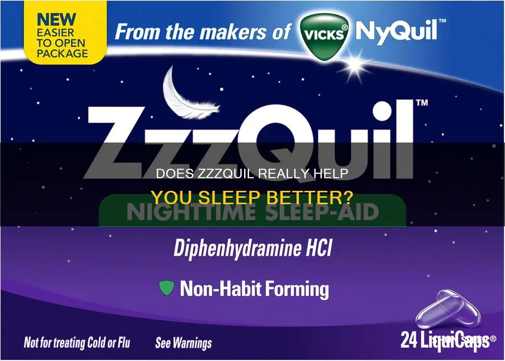does zzzquil sleep aid work