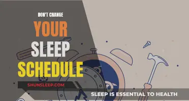 Maintain Sleep Schedule: Consistency for Optimal Health and Performance