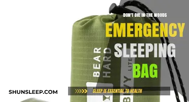 Survive the Night: Emergency Sleeping Bag for the Woods