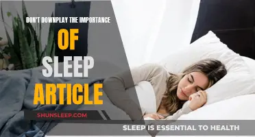 Sleep: The Ultimate Performance Enhancing Drug