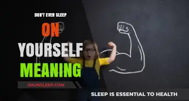 Self-Confidence: Don't Sleep, Achieve!