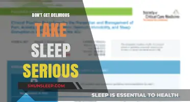 Prioritize Sleep, Prevent Delirium: The Serious Impact of Rest