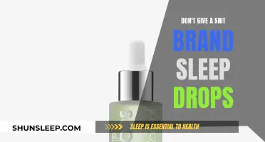 Sleep Drops: The Don't-Give-a-Shit Brand for Peaceful Slumber