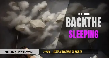 Unlocking the Power of Sleep: Don't Hold Back