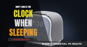 Clock-Watching: A Recipe for Sleepless Nights