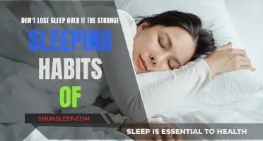 Strange Sleeping Habits: Don't Lose Sleep Over These Odd Rituals