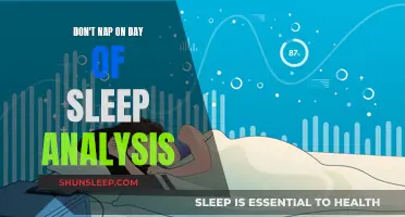 Avoid Napping Before Your Sleep Analysis Appointment