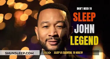 John Legend's 'Don't Lay Sleeping