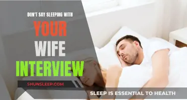 How Sleeping With Your Wife Can Be Harmful