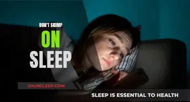 Sleep: A Pillar of Health, Don't Skimp on It!