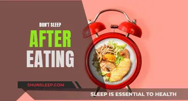 Avoid Sleeping After Eating: The Health Risks Explained