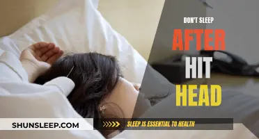 Head Trauma: Avoid Sleep, Seek Immediate Medical Attention