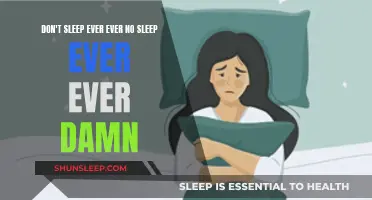 The Curse of Insomnia: No Sleep, Ever, Ever