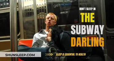 Subway Slumber: A Cautionary Tale for Darling Commuters