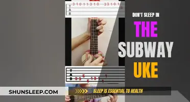 Uke's Guide to Staying Awake on the Subway