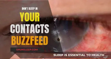 Buzzfeed: The Dangers of Sleeping in Contacts