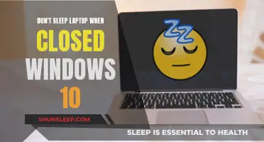 Laptop Settings: Keep Your Windows 10 Laptop Awake