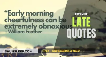 Late Sleepers: Quotes to Inspire an Early Riser Mindset