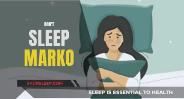 Stay Alert: Don't Sleep Like Marko!