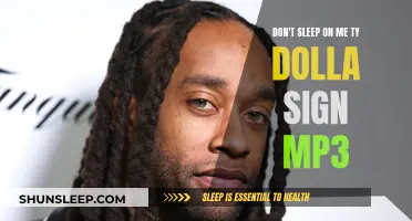 Ty Dolla Sign's Don't Sleep on Me: MP3 Magic