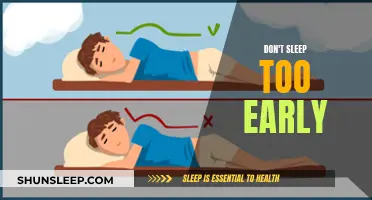 Early Sleep: A Bad Habit to Avoid