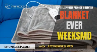 Electric Blanket Dangers: Don't Sleep, Unplug Instead