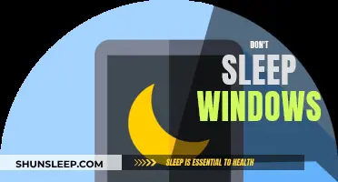 Windows' Dark Hours: A Guide to Staying Awake