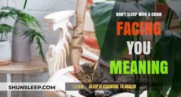 Facing a Chair at Night: Superstition or Something More?