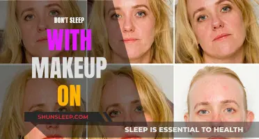 Makeup and Sleep: A Recipe for Disaster