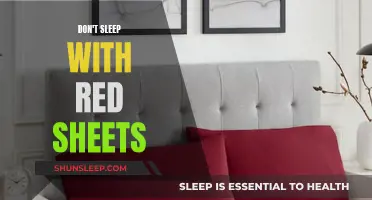 Red Sheets: A Slumber Danger You Should Avoid