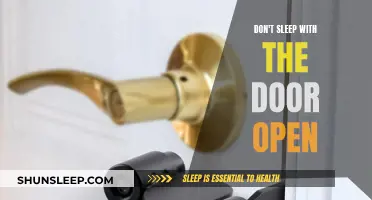 Keep the Door Shut for Peaceful Sleep