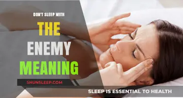 Sleeping with the Enemy: What Does it Mean?