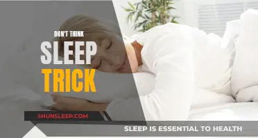 Sleep Strategies: Don't Think, Just Do