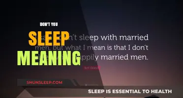 Why "Don't You Sleep" is a Wake-Up Call