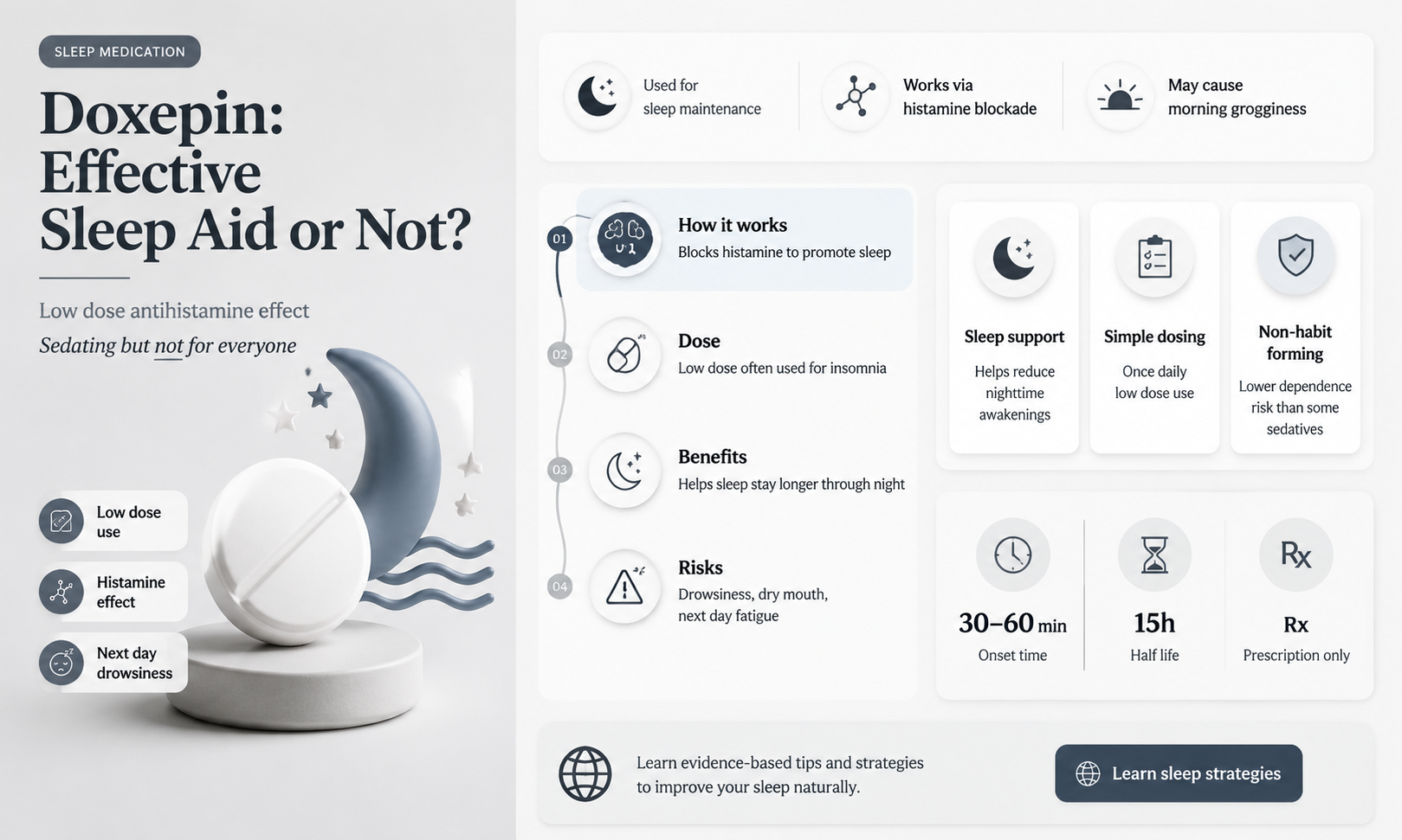 can doxepin be used for sleep
