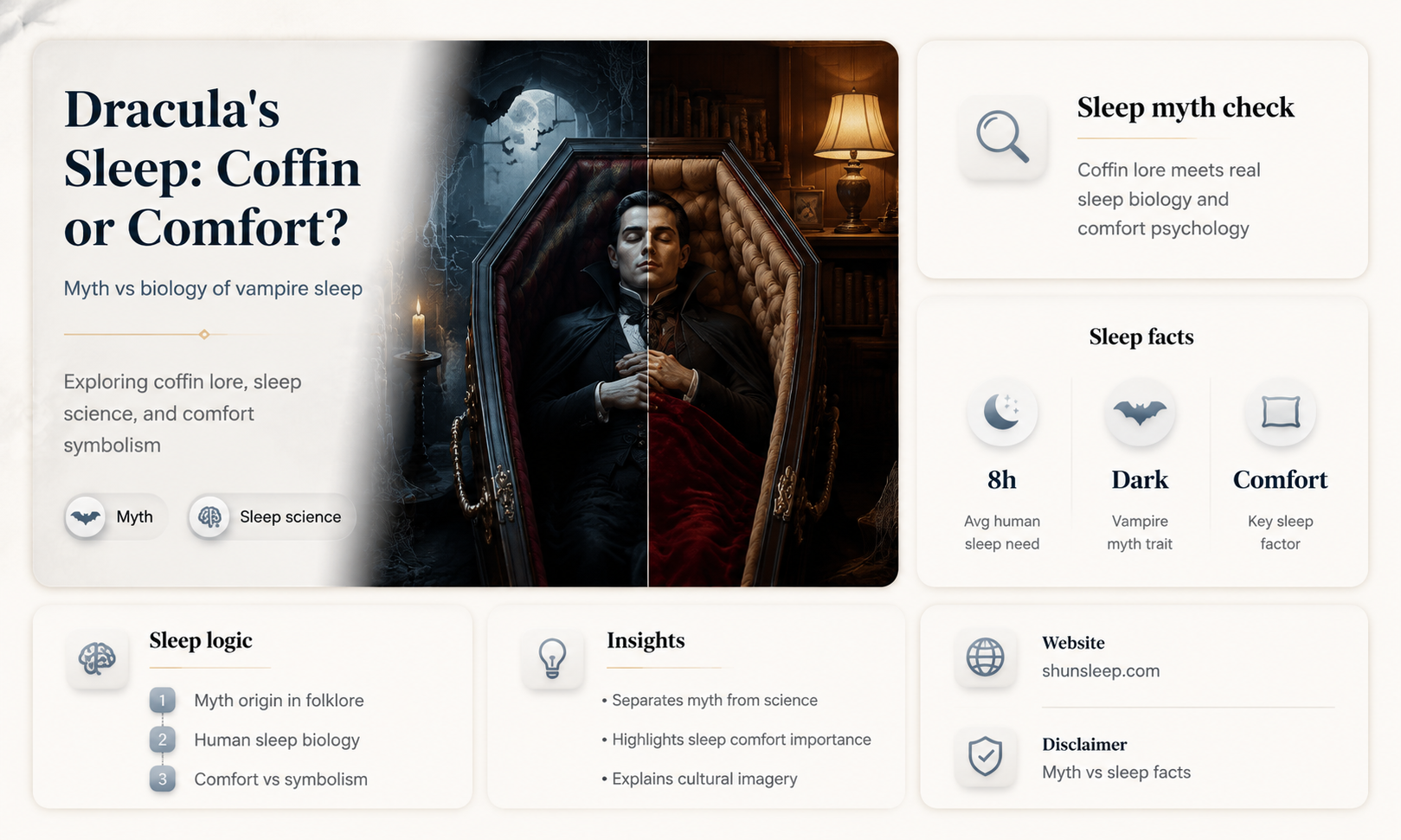 can dracula sleep without a coffin