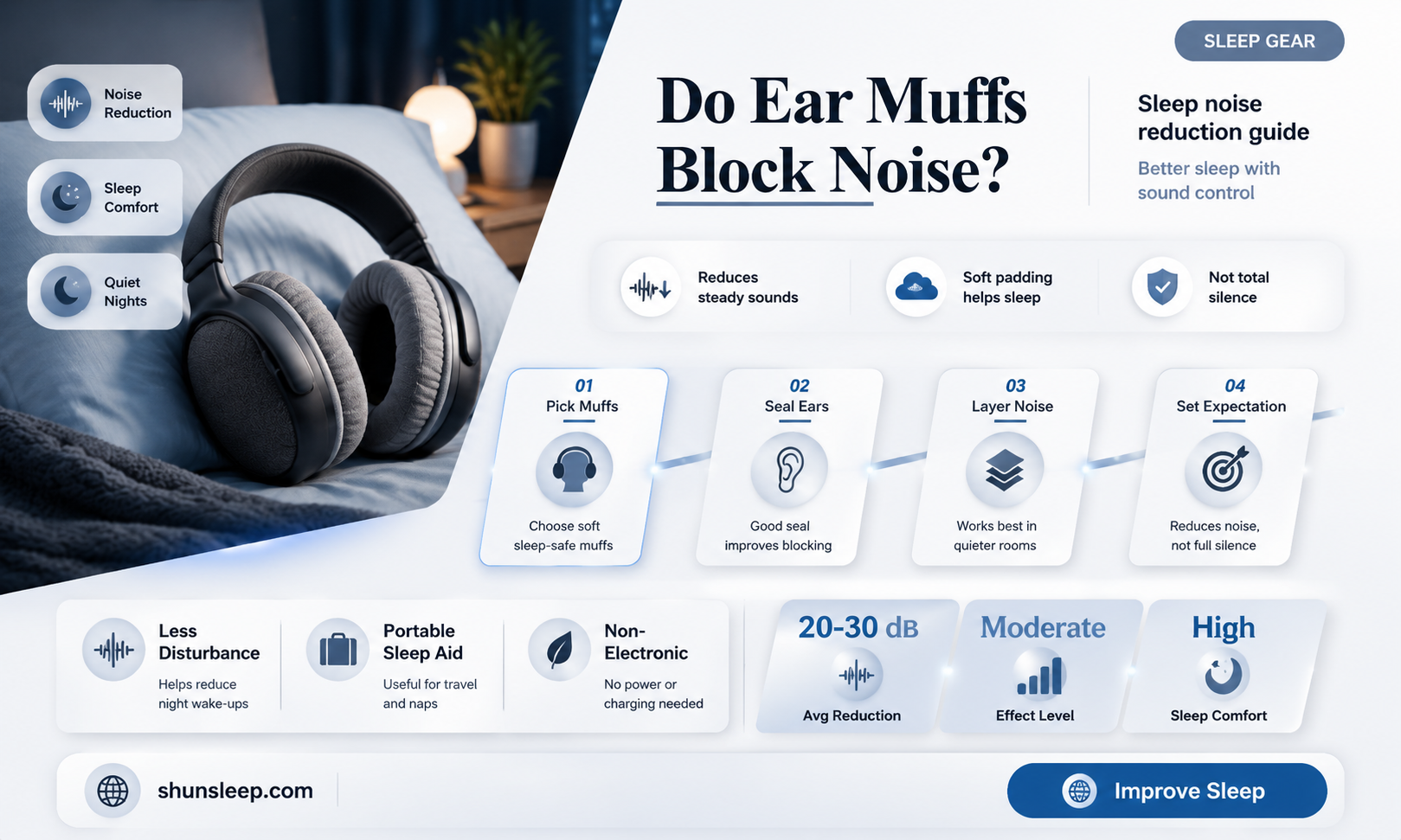can ear muffs help sleep
