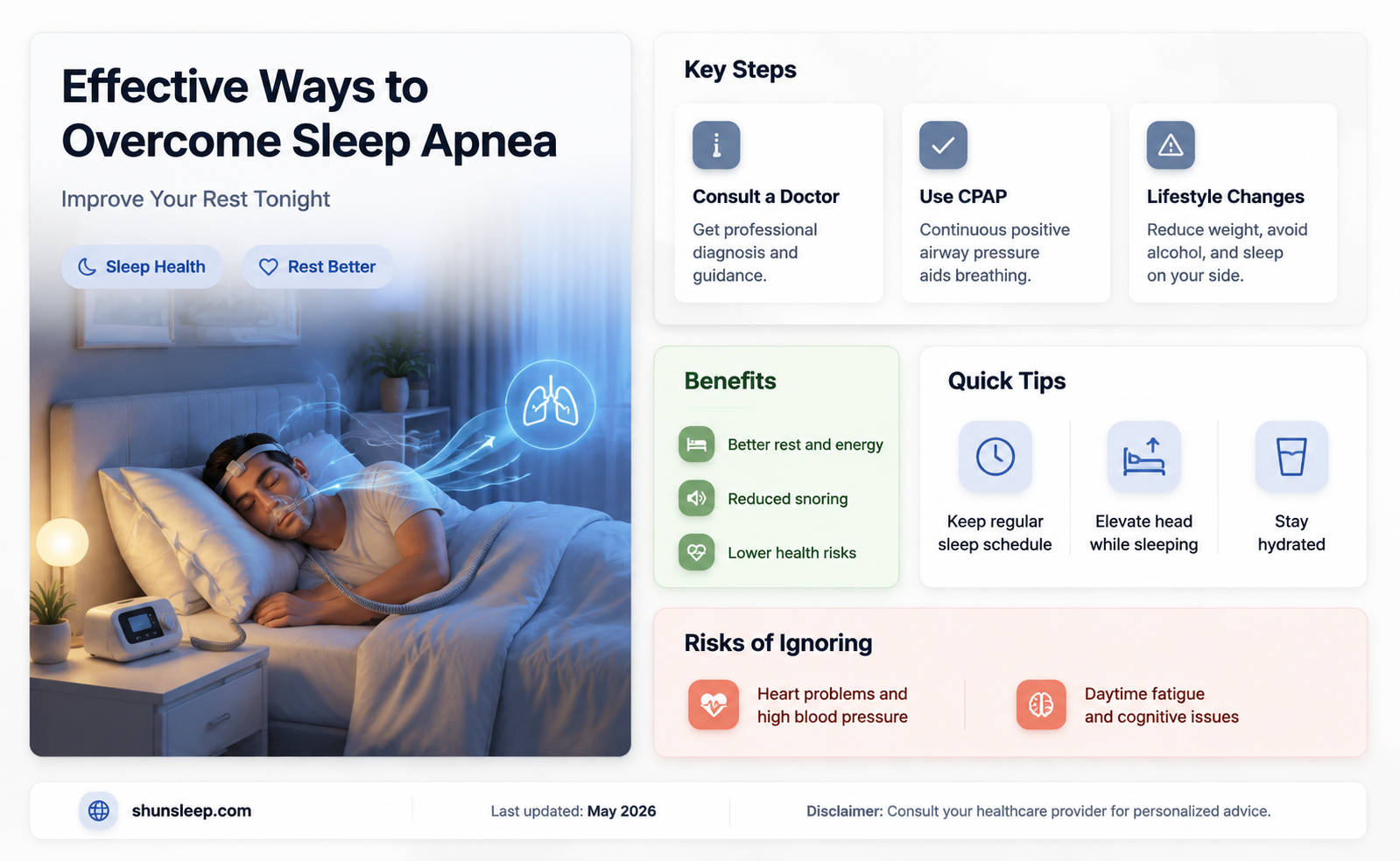 can a person get rid of sleep apnea