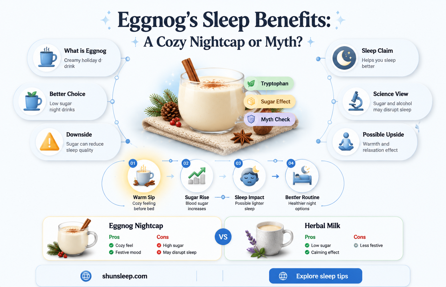 can eggnog help you sleep