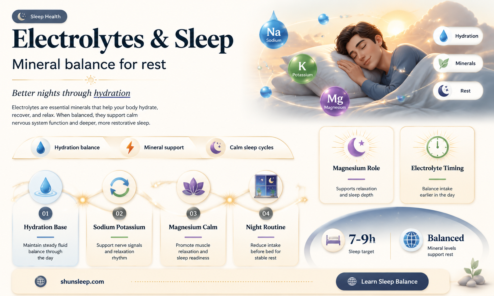 can electrolytes help you sleep