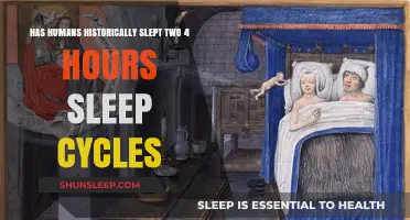Unraveling the Myth: Did Humans Historically Sleep in Two 4-Hour Cycles?