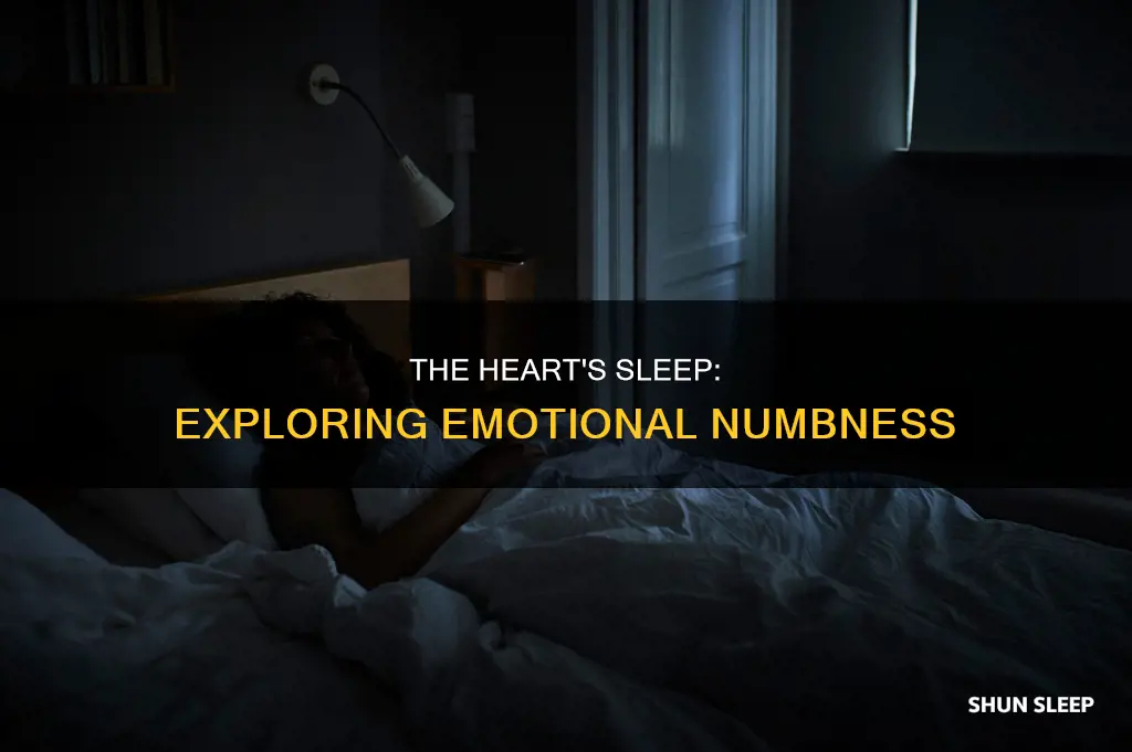 has my heart gone to sleep meaning