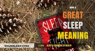Great Sleep, Great Meaning