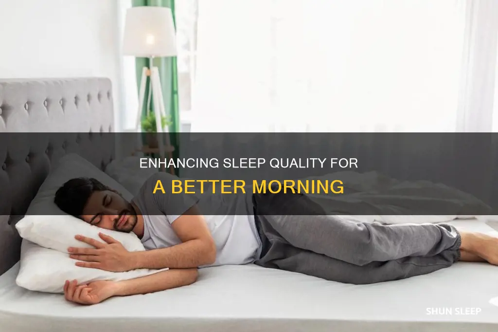 have a great sleep so you wake up