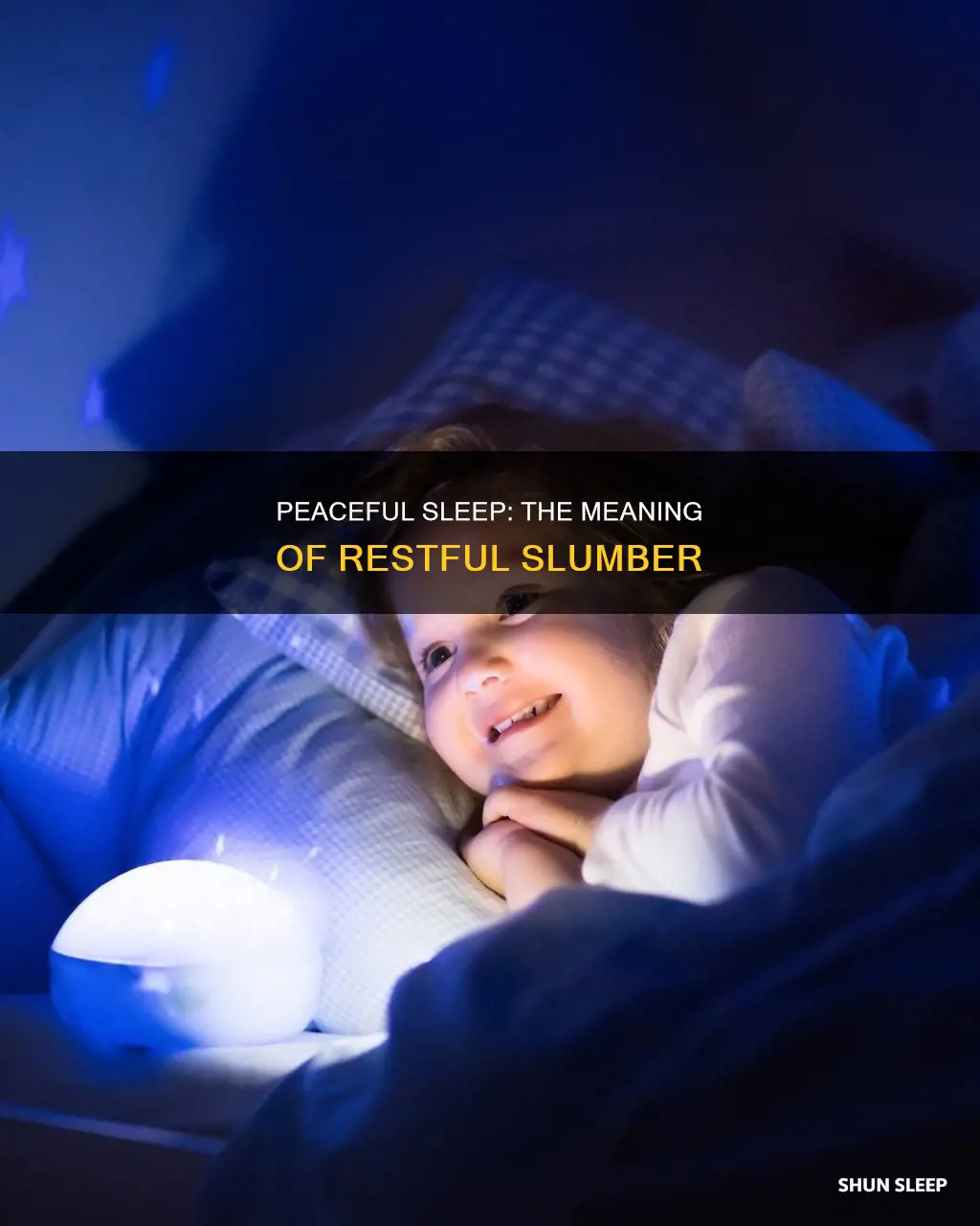 have a peaceful sleep meaning