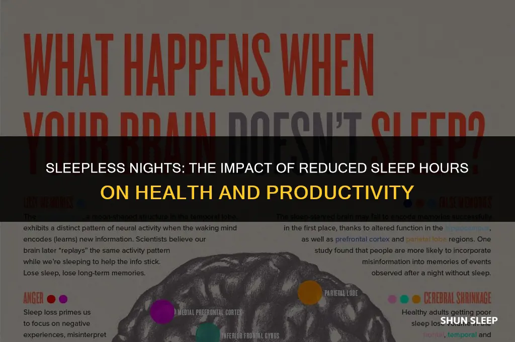 have less sleep hour